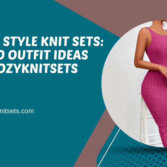 How to Style Knit Sets: Tips and Outfit Ideas from Cozy Knit Sets