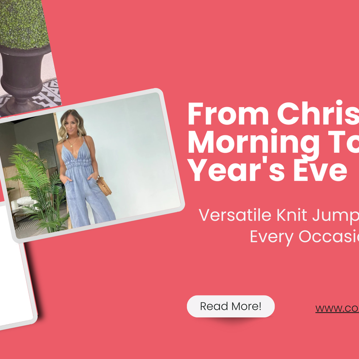 From Christmas Morning To New Year's Eve: Versatile Knit Jumpsuits For Every Occasion