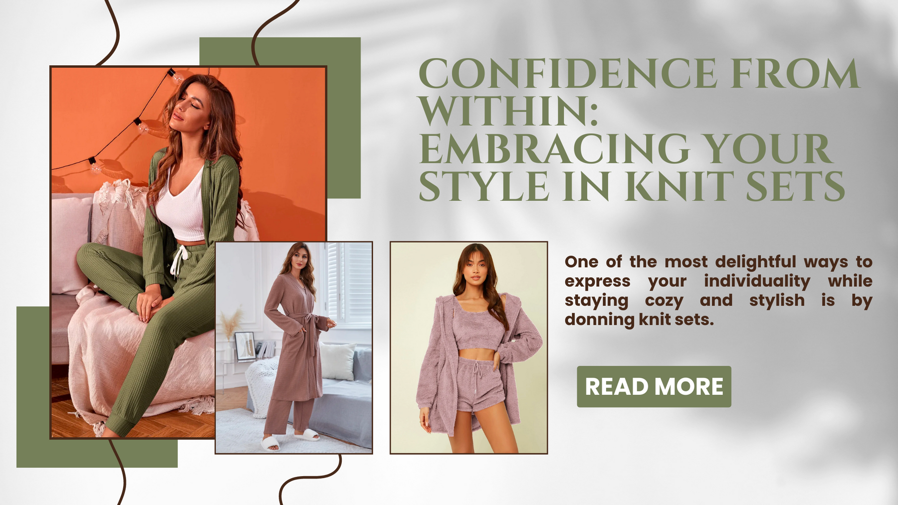 Confidence from Within: Embracing Your Style in Knit Sets