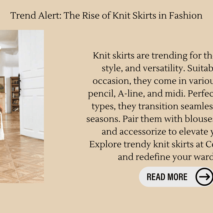 Trend Alert: The Rise of Knit Skirts in Fashion