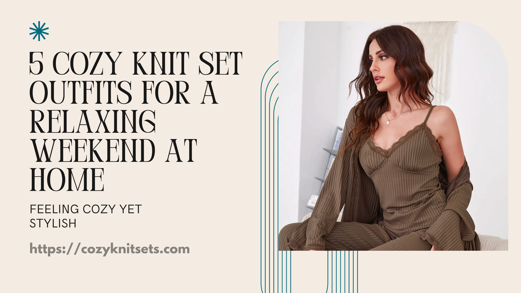 5 Cozy Knit Set Outfits for a Relaxing Weekend at Home