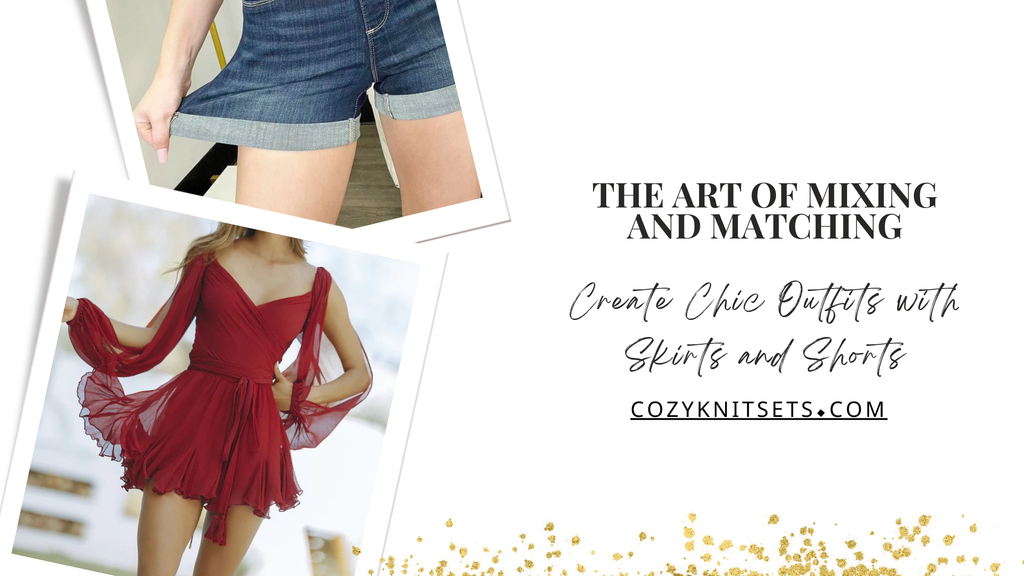 The Art of Mixing and Matching: Create Chic Outfits with Skirts and Shorts