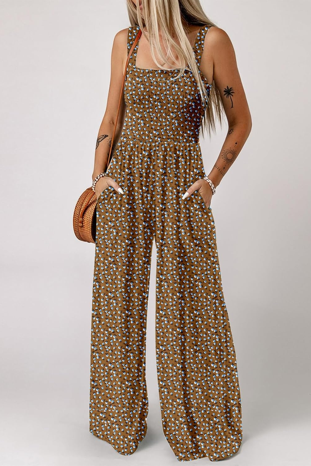 One Piece Sleeveless Jumpsuits