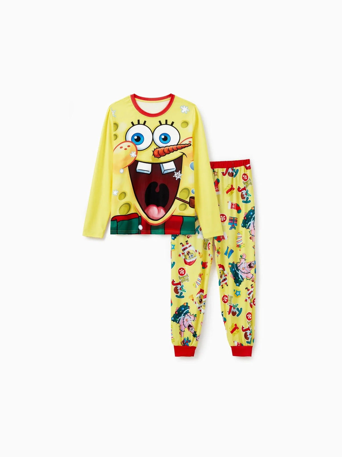 SpongeBob Family Matching Christmas Pajamas Set