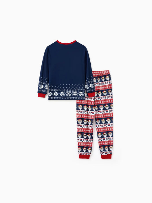 Matching Family Santa Graphic Pajama Set