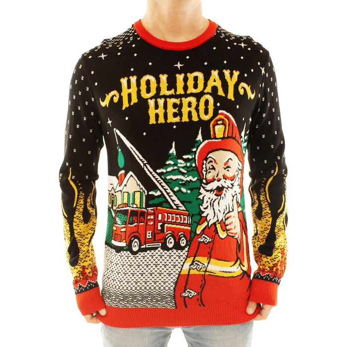 Anime Inspired Festive Knitted Sweater for the Holidays