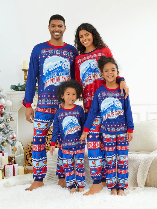 The Polar Express Christmas Family Matching Pajama Set