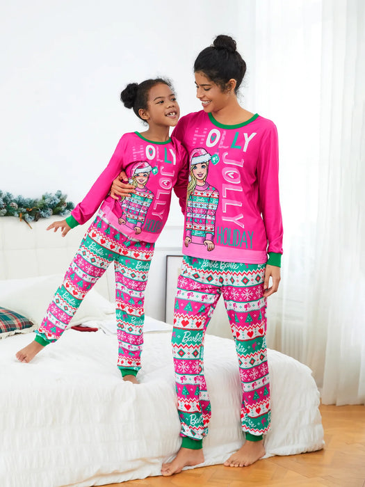 Barbie Printed Cozy Pajama Set