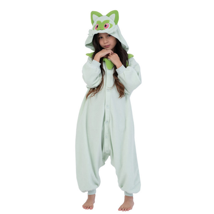 Sprigatito Inspired Pajama Costume