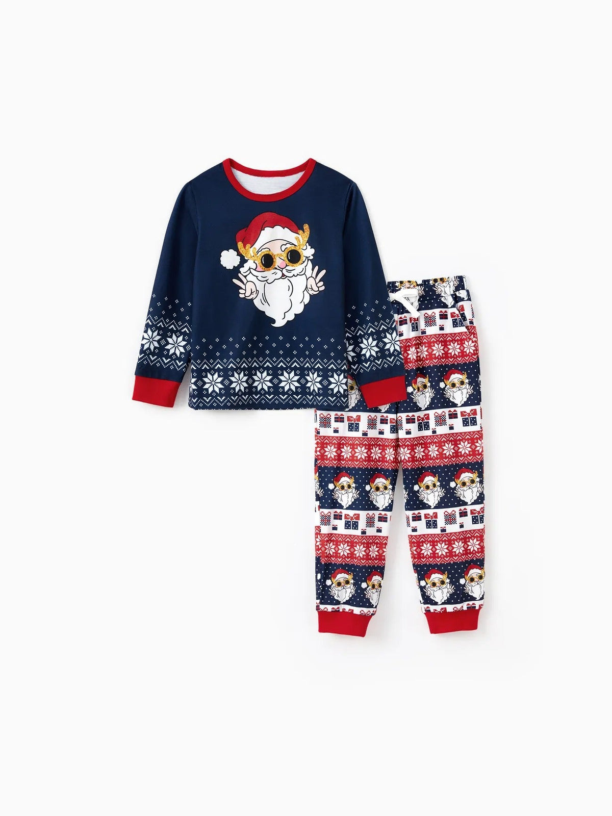 Matching Family Santa Graphic Pajama Set