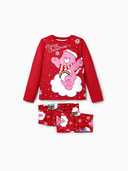 Family Matching Bears Christmas Pajamas Set