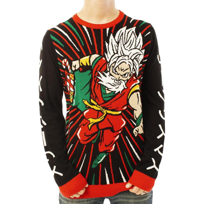 Anime Inspired Festive Knitted Sweater for the Holidays