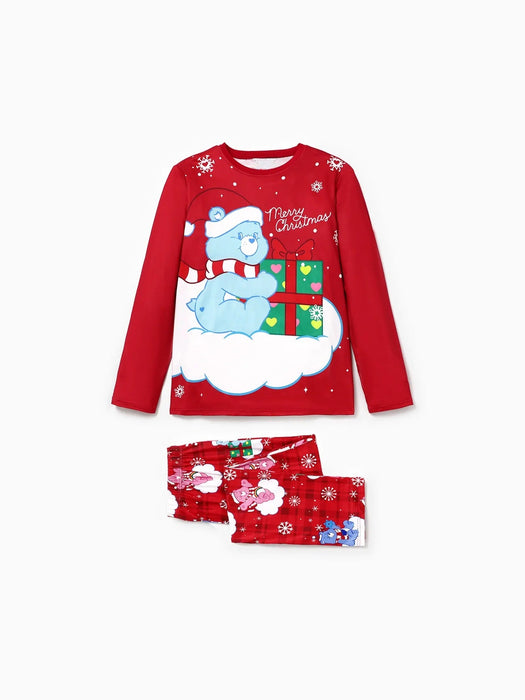 Family Matching Bears Christmas Pajamas Set