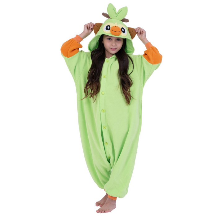 Grookey Inspired Pajama Costume