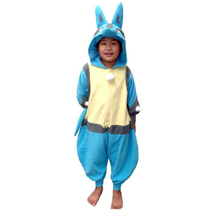 Lucario Inspired Pajama Costume