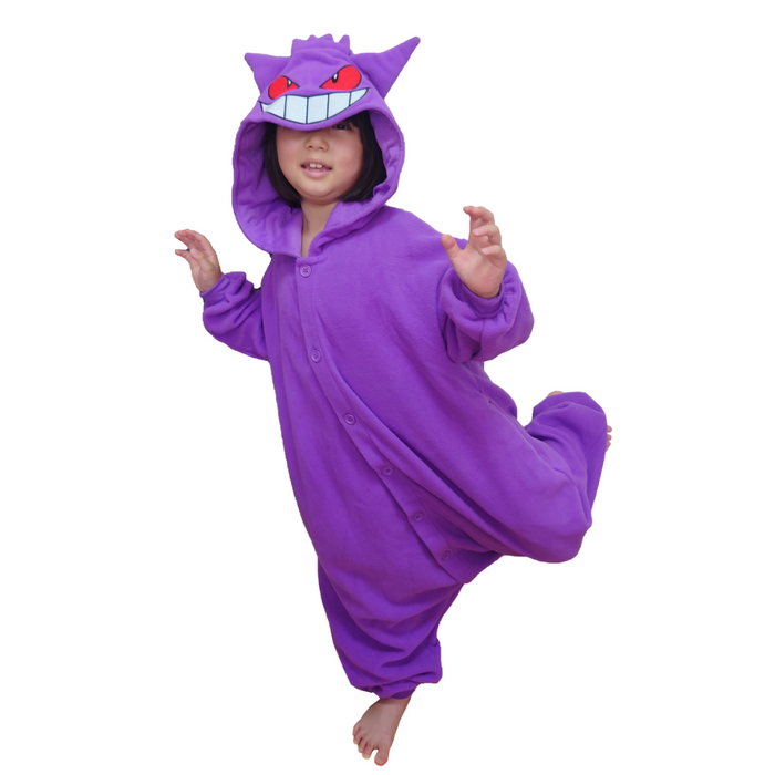 Gengar Inspired Pajama Costume