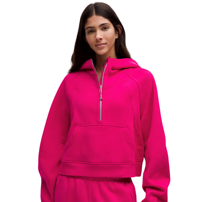 Oversized Half Zip Active Hoodie