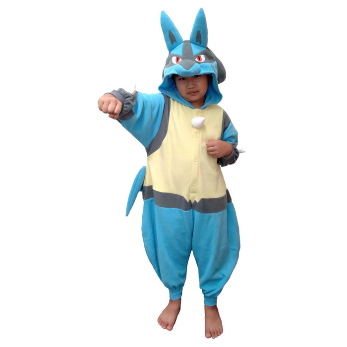 Lucario Inspired Pajama Costume