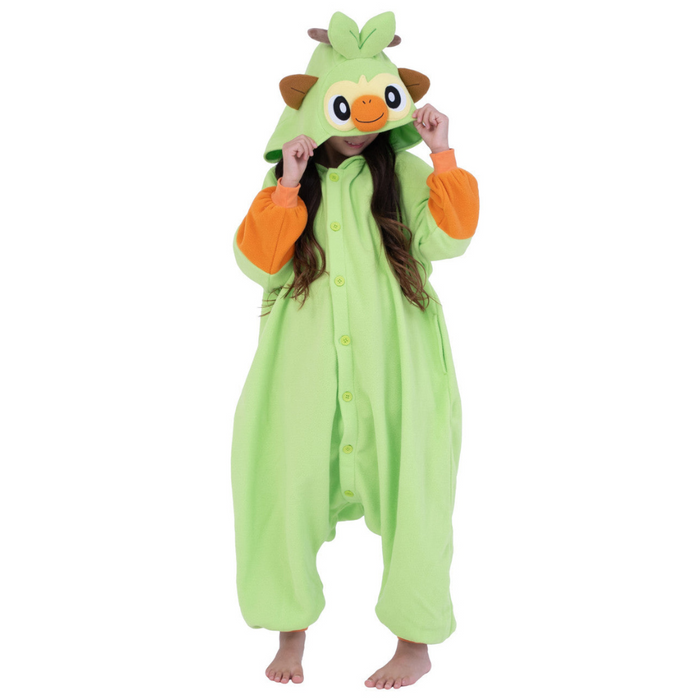 Grookey Inspired Pajama Costume