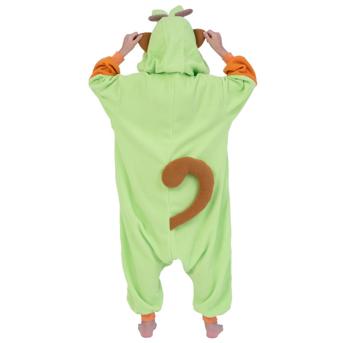 Grookey Inspired Pajama Costume