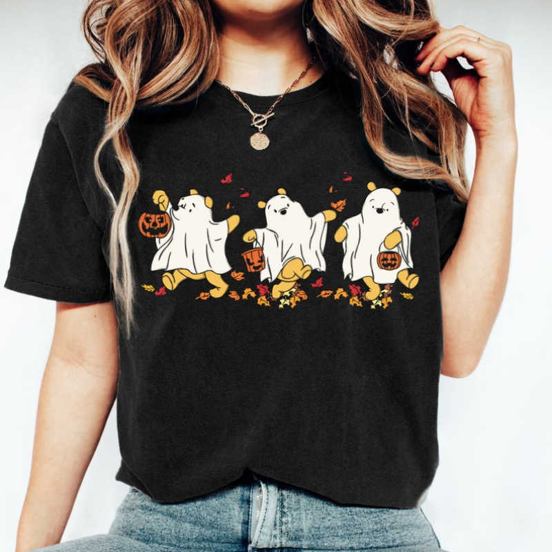 Retro Pooh Halloween TShirt