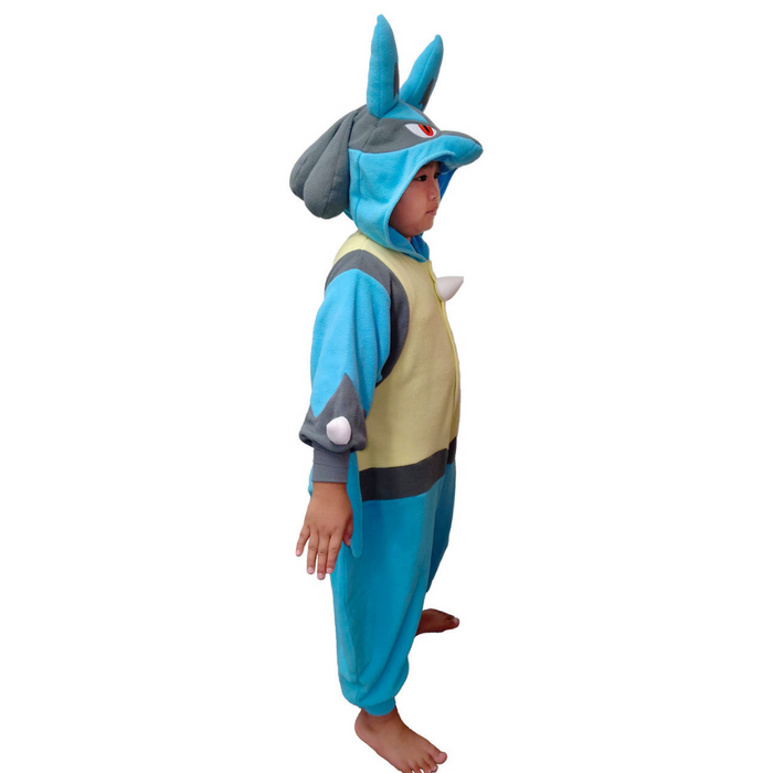 Lucario Inspired Pajama Costume