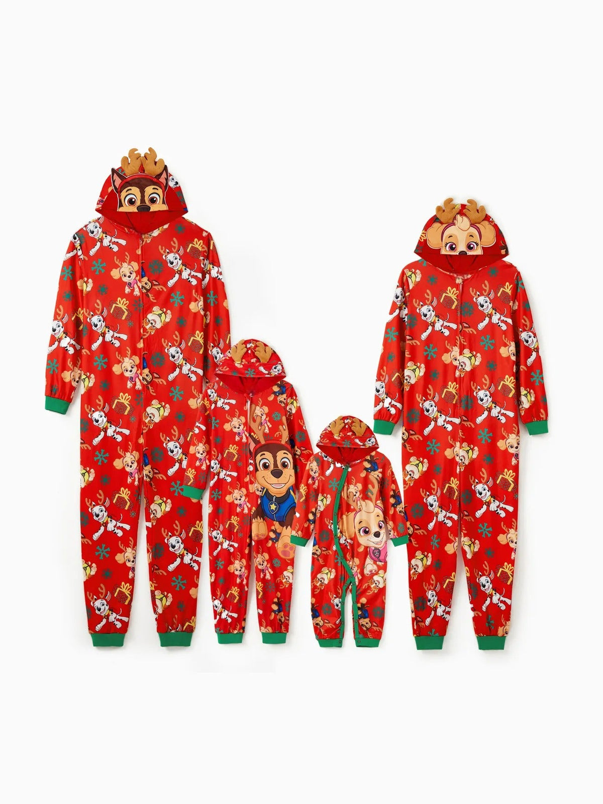 Holiday Reindeer Family Matching Pajama Set