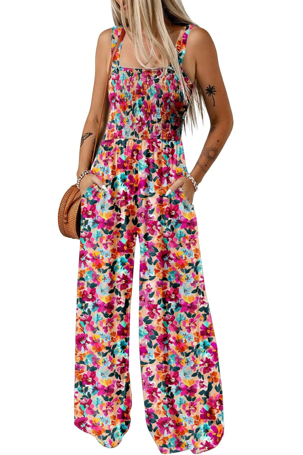 One Piece Sleeveless Jumpsuits