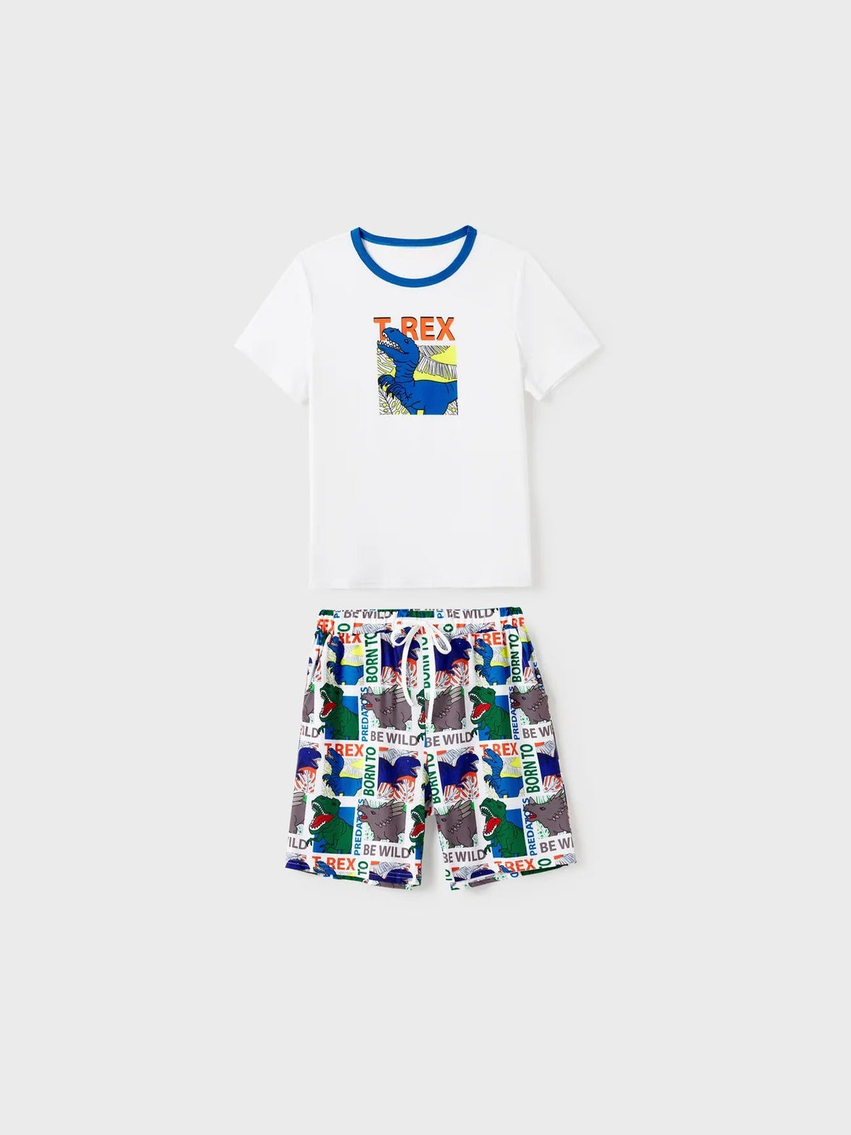 Dinosaur Printed Family Matching Pajama Set