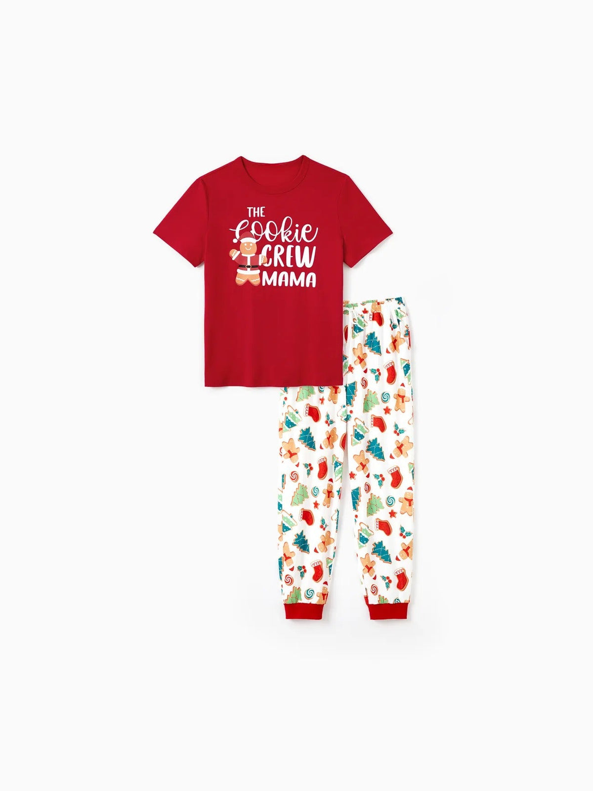 Family Matching Cookie Crew Pajama Set