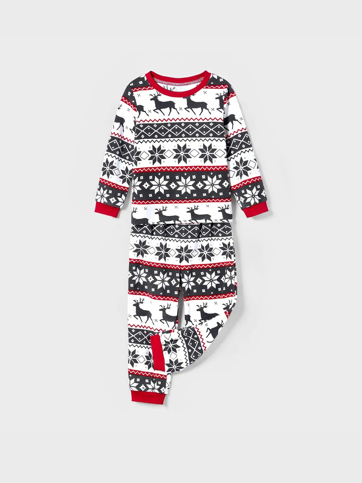 Family Matching Nordic Reindeer Pajama Set