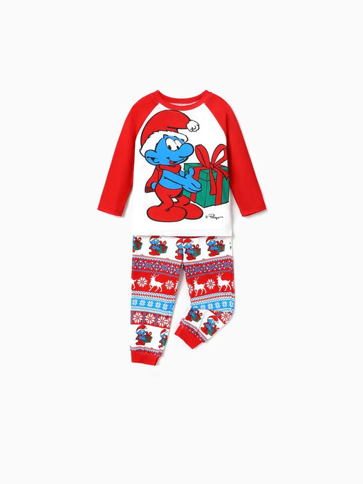 The Smurfs Family Matching Long Sleeves Pajama Set