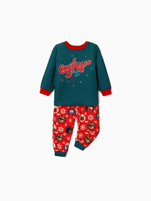 Christmas Story Printed Family Matching  Pajama Set