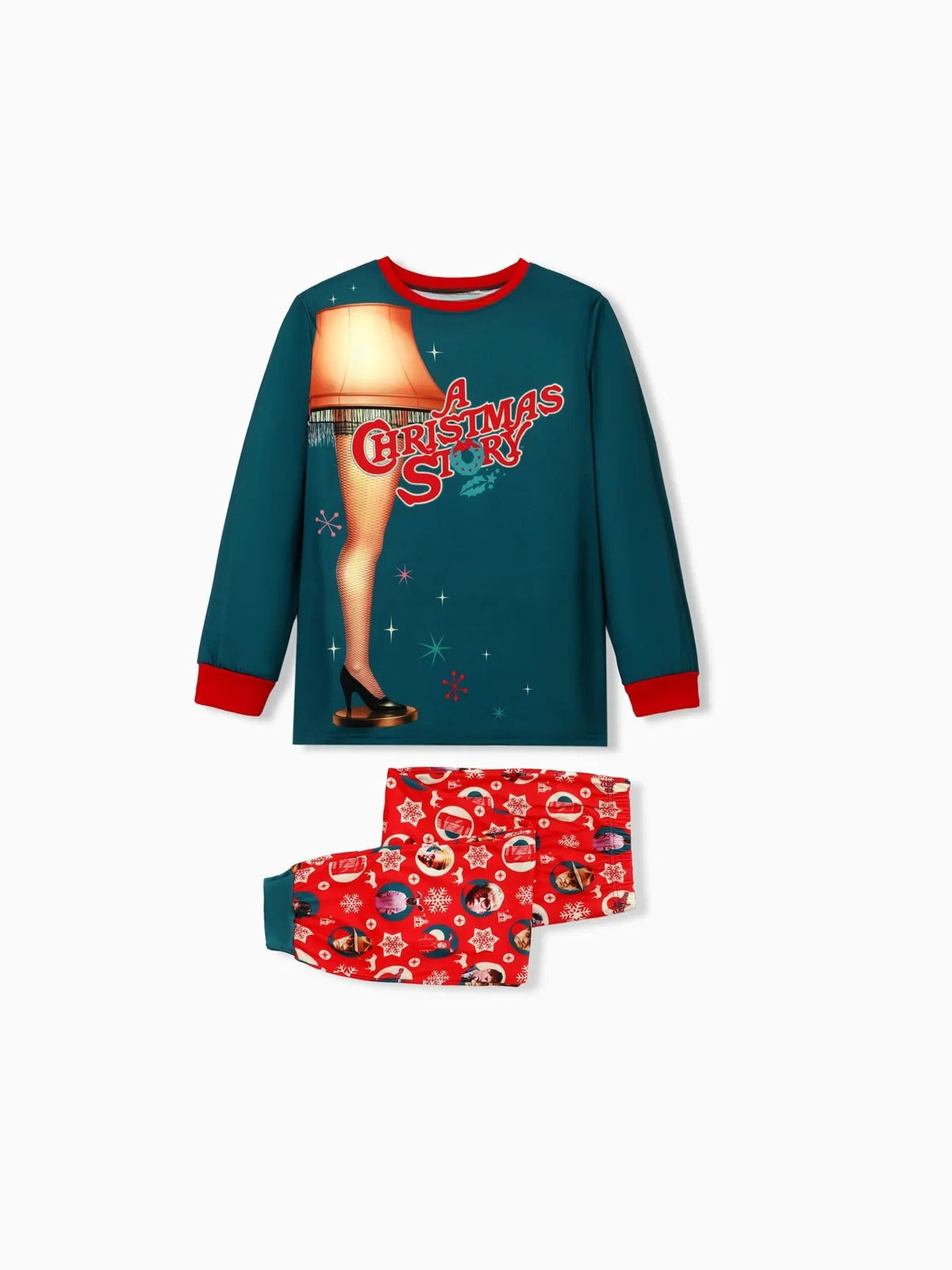 Christmas Story Printed Family Matching  Pajama Set