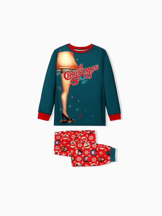 Christmas Story Printed Family Matching  Pajama Set