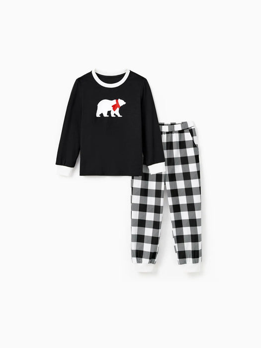 Polar Bear Family Matching Pajama Set