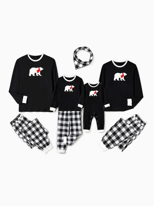 Polar Bear Family Matching Pajama Set