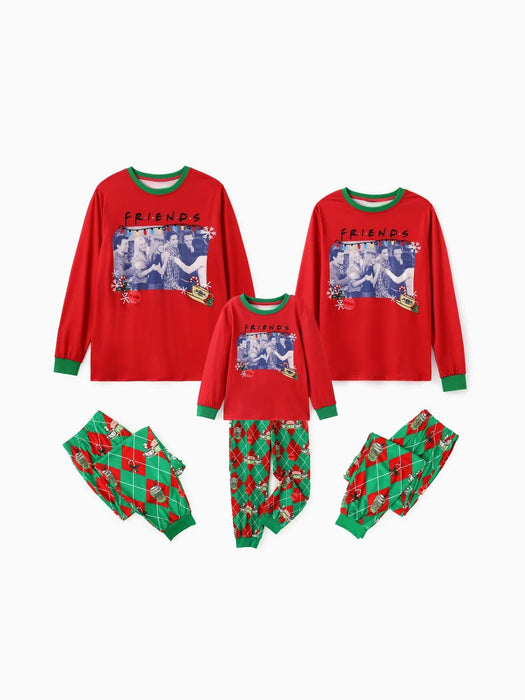 Friends Theme Family Matching Pajama Set