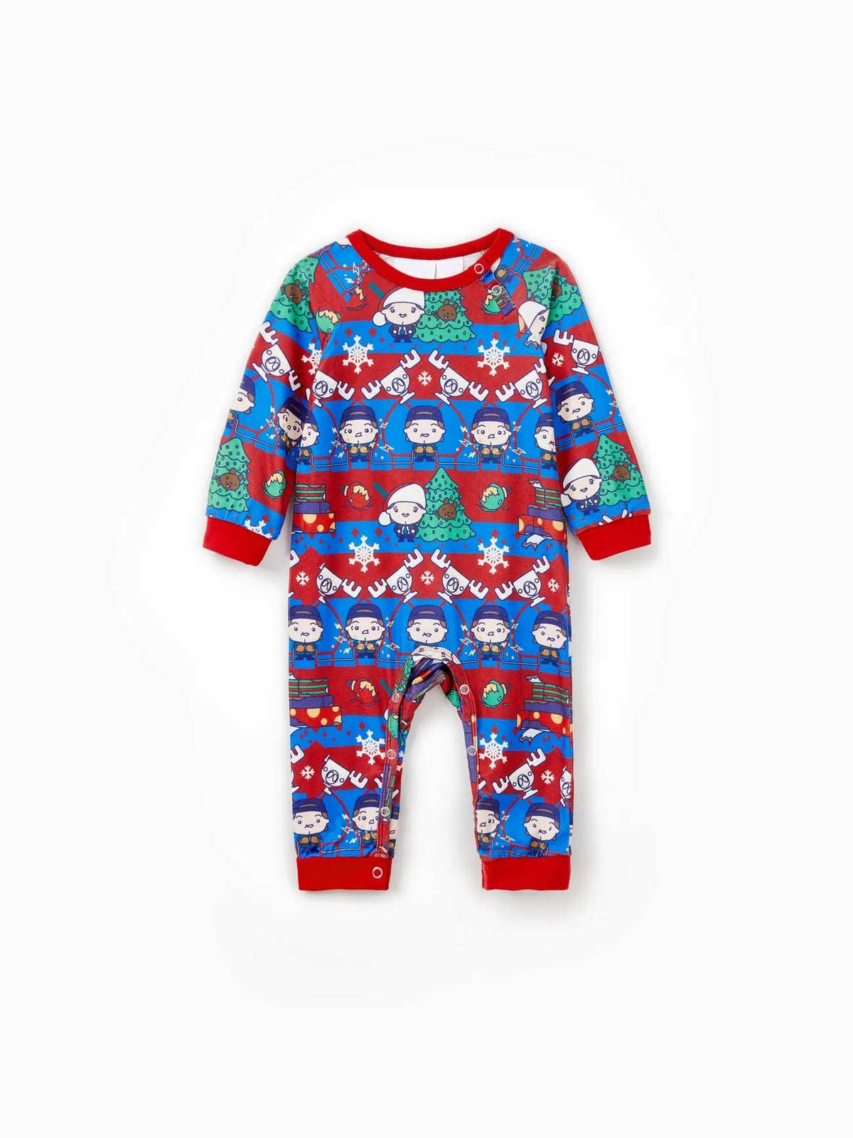 Family Matching Christmas Elk Pattern Pajama Sets