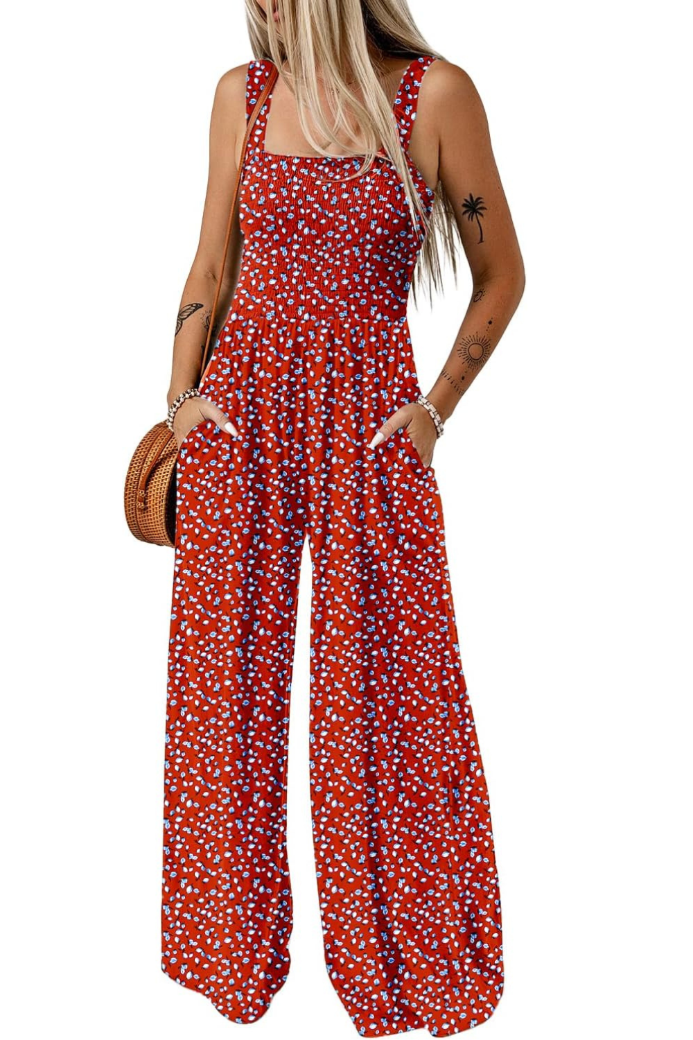 One Piece Sleeveless Jumpsuits