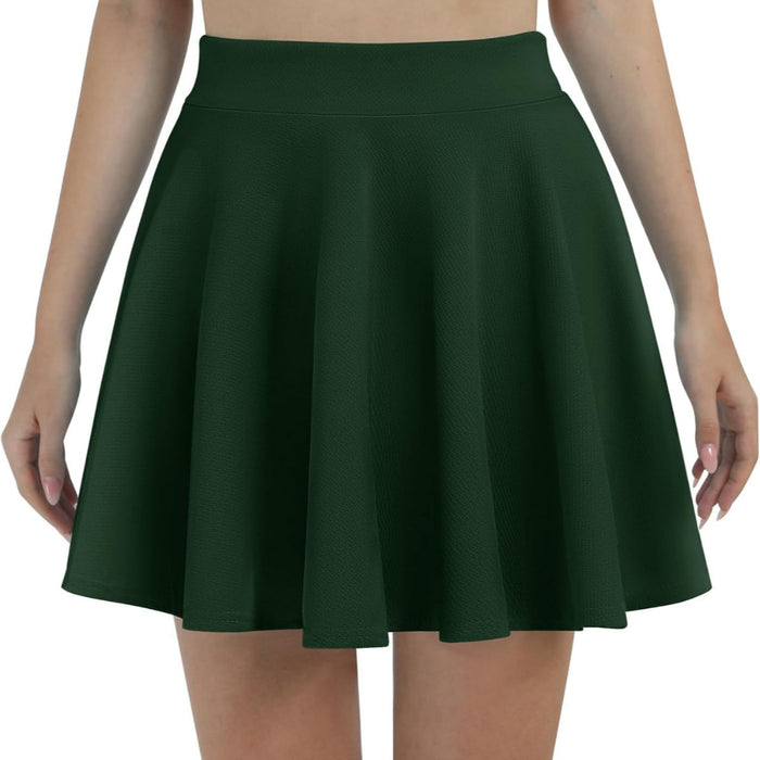 Casual Flared Mini Skirt