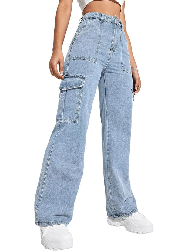 Flap Pocket Denim Jeans