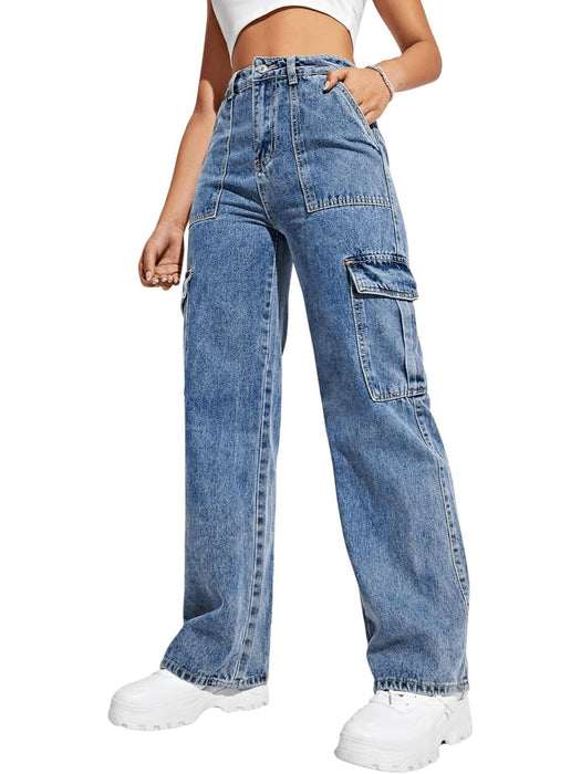 Flap Pocket Denim Jeans