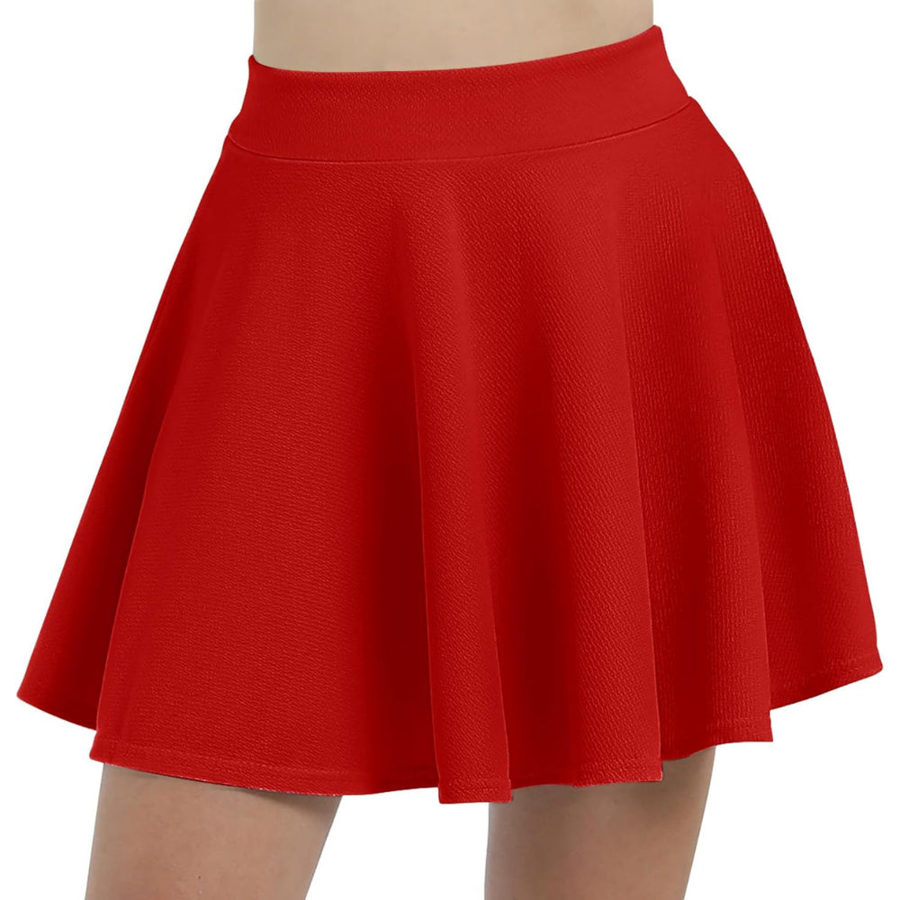 Casual Flared Mini Skirt