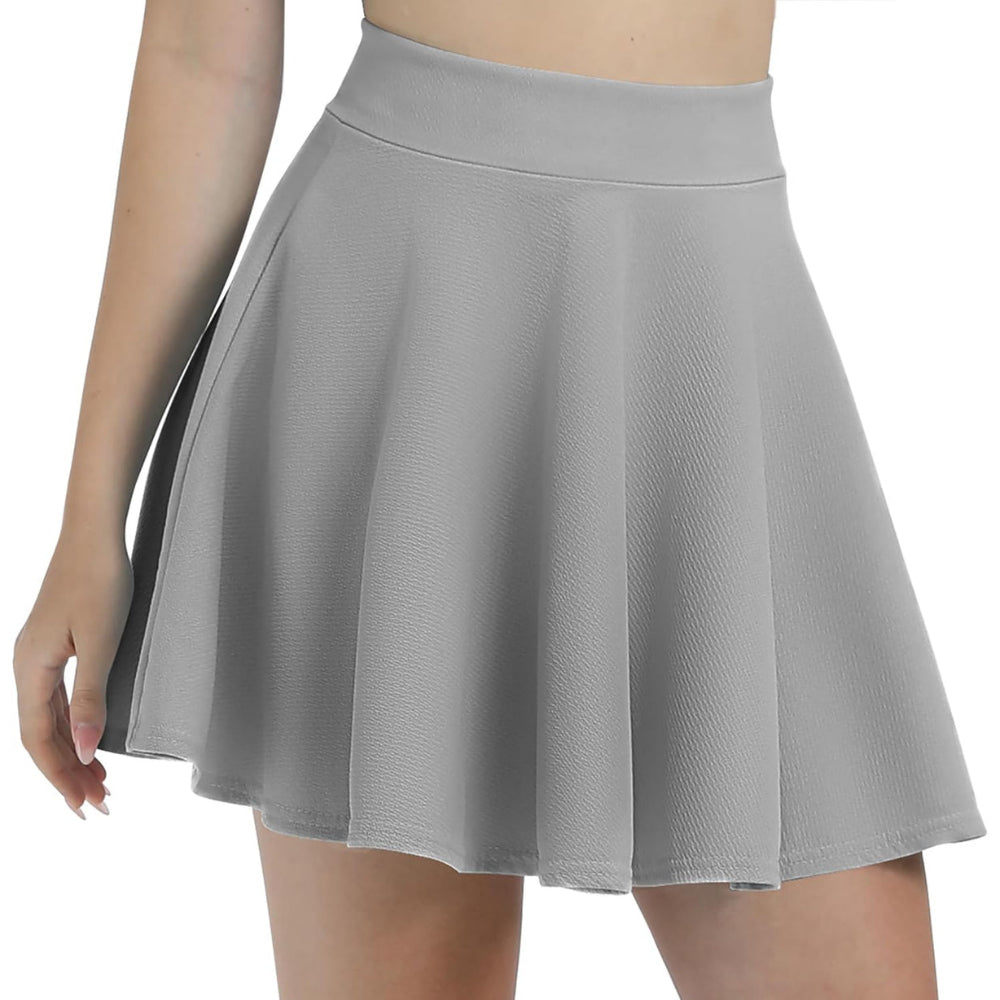 Casual Flared Mini Skirt