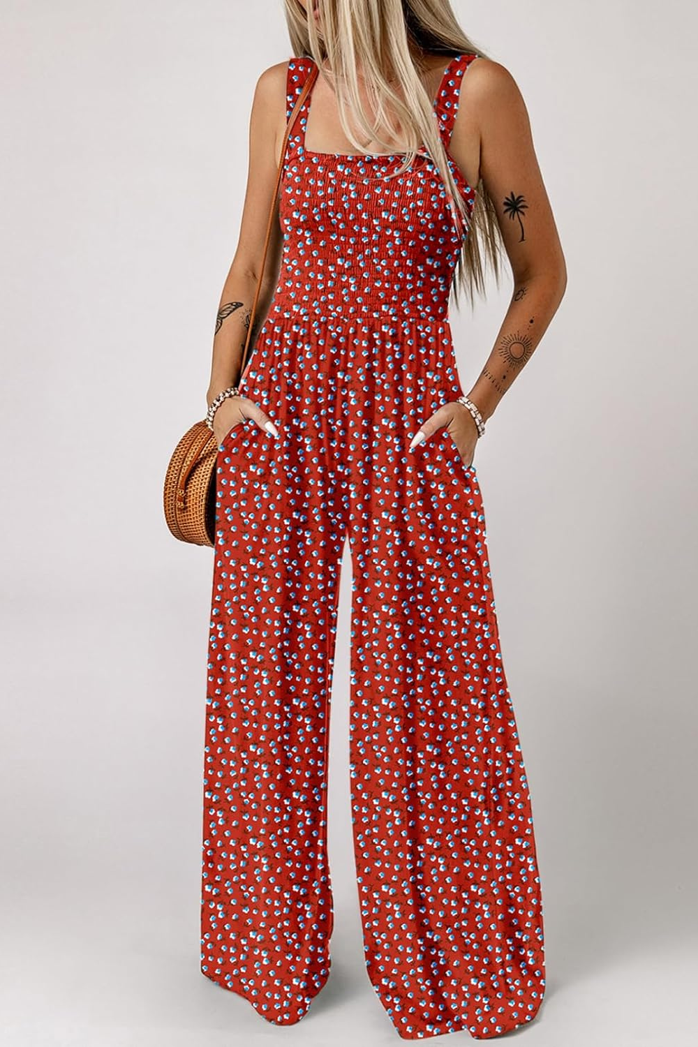 One Piece Sleeveless Jumpsuits