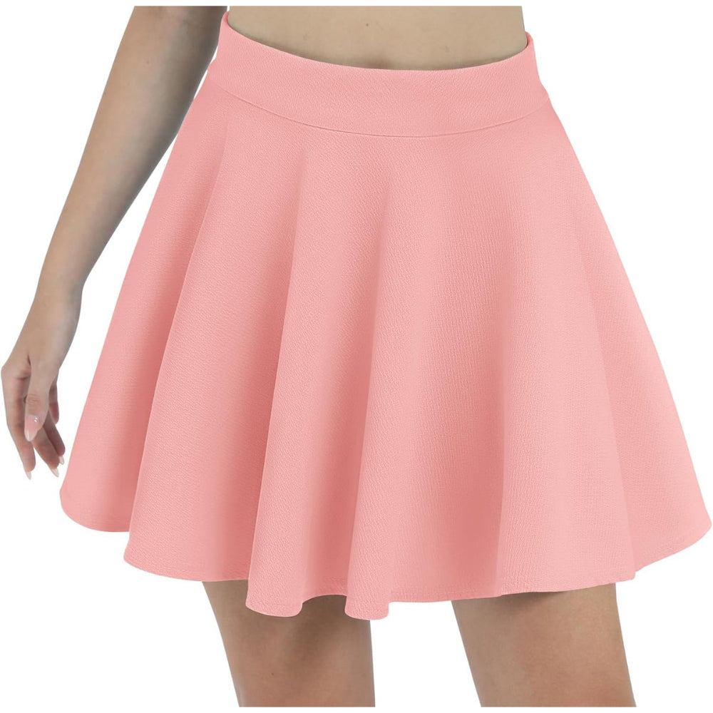 Casual Flared Mini Skirt