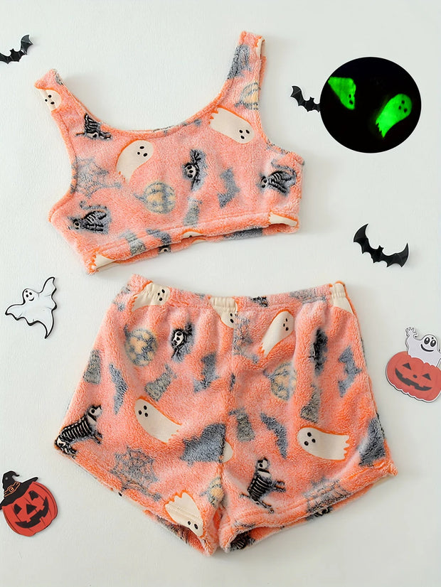 Cozy Halloween Sleepwear Set