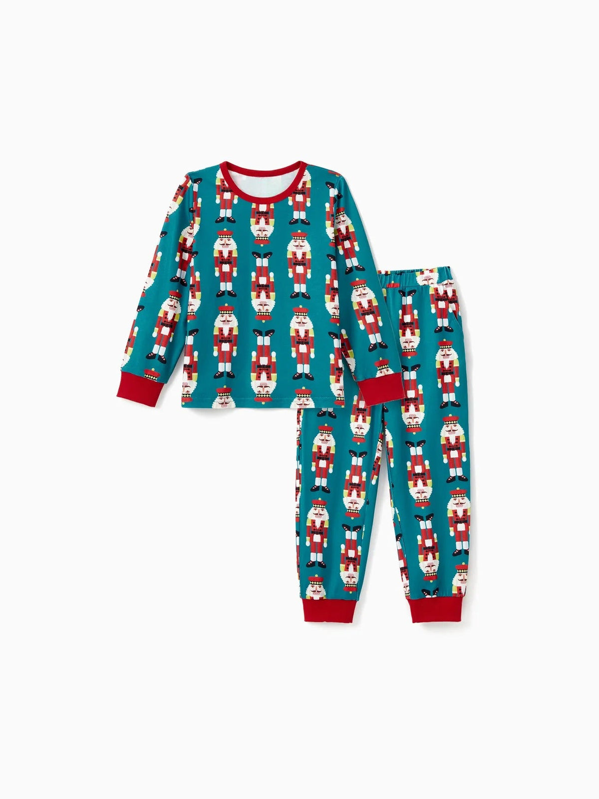 Allover Nutcracker Pattern Family Matching Pajama Set