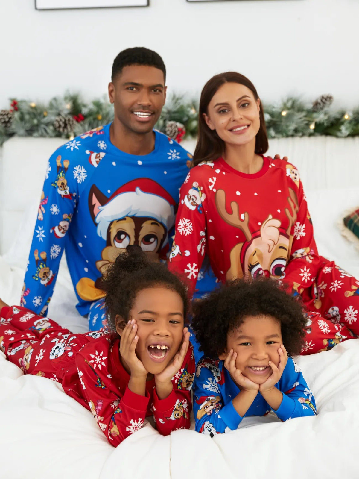 Cartoon Character Family Matching Pajama Set